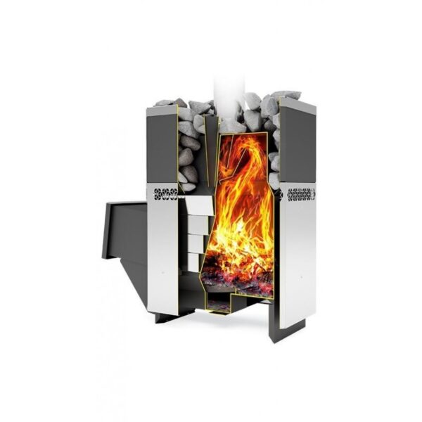 Nerūsējošā tērauda pirts krāsns Etna 18 INOX (Copy) - Image 3