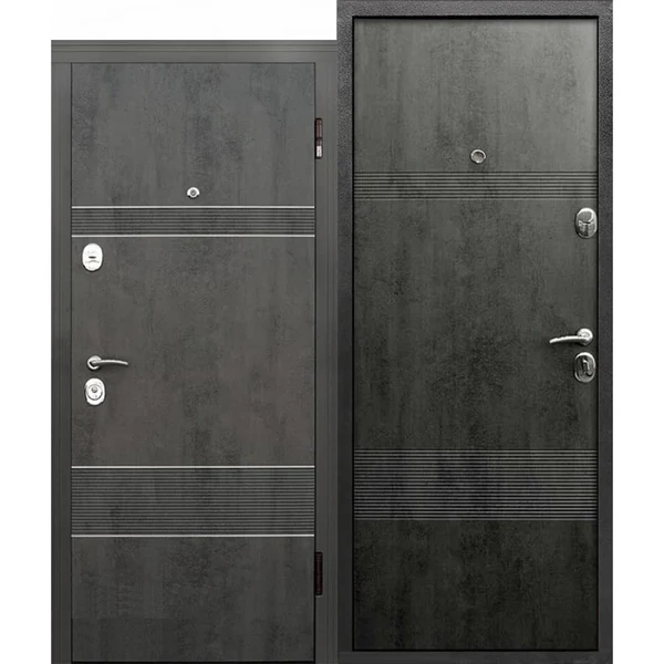 Metāla durvis dzīvoklim "LOUNA"